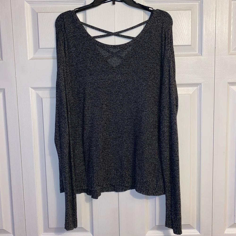 Gray sweater